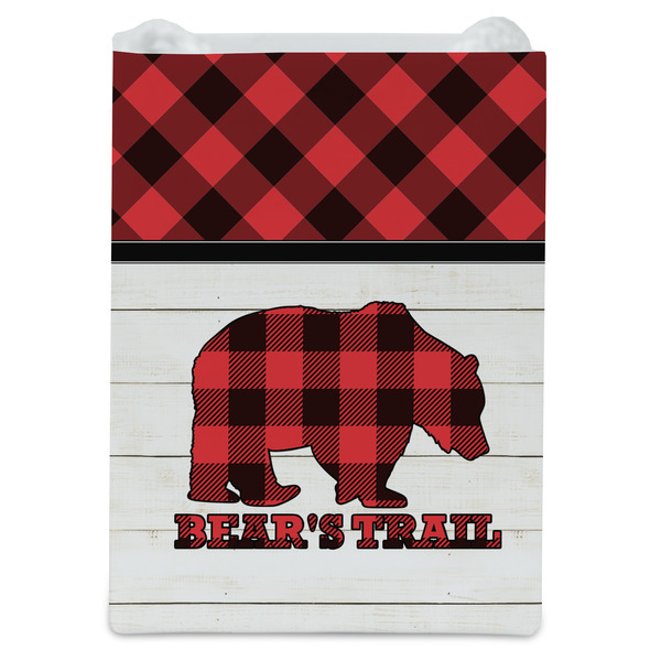 Lumberjack Plaid Jewelry Gift Bag - Gloss - Front