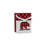 Lumberjack Plaid Jewelry Gift Bags - Gloss (Personalized)