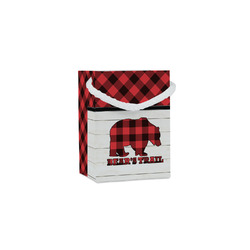 Lumberjack Plaid Jewelry Gift Bags (Personalized)
