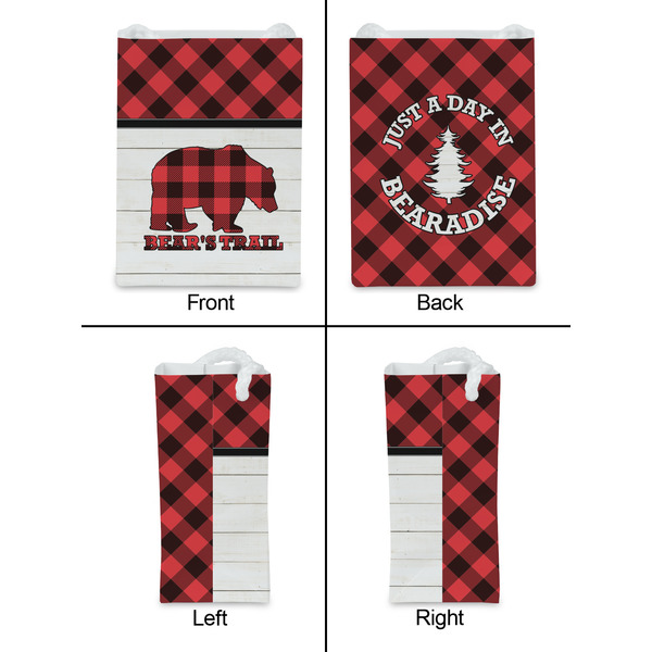 Lumberjack Plaid Jewelry Gift Bag - Matte - Approval