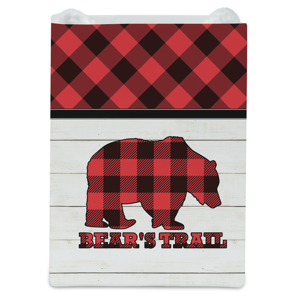 Lumberjack Plaid Jewelry Gift Bag - Matte - Front