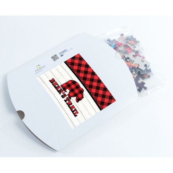 Lumberjack Plaid Jigsaw Puzzle 110 Piece - Box