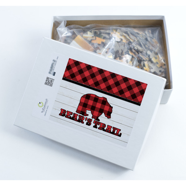 Lumberjack Plaid Jigsaw Puzzle 252 Piece - Box
