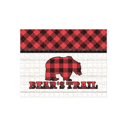 Lumberjack Plaid 252 pc Jigsaw Puzzle (Personalized)