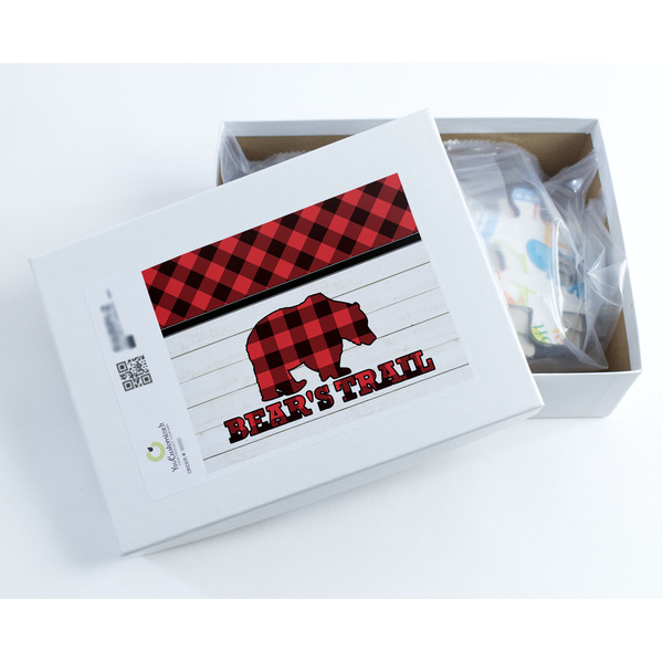 Lumberjack Plaid Jigsaw Puzzle 30 Piece - Box