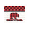 Lumberjack Plaid Jigsaw Puzzles (Personalized)