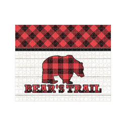Lumberjack Plaid 500 pc Jigsaw Puzzle (Personalized)
