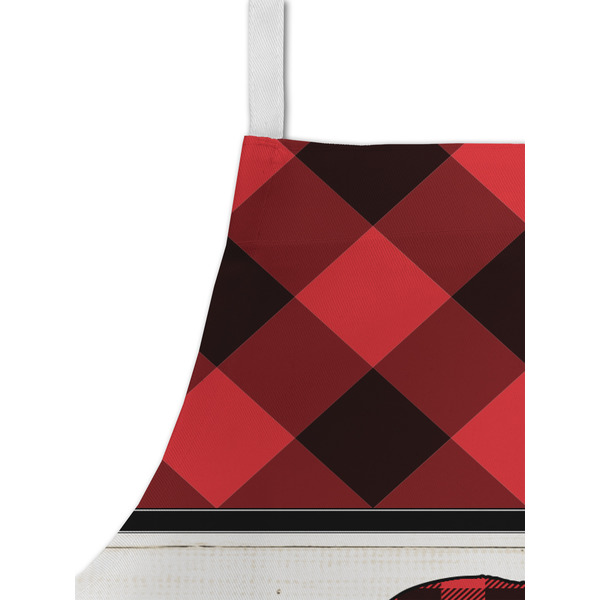 Lumberjack Plaid Kid's Aprons - Detail