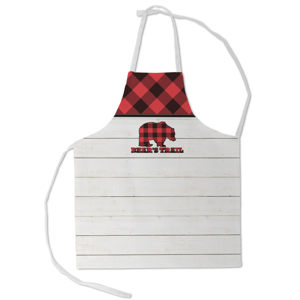 Custom Lumberjack Plaid Kid's Apron - Small (Personalized)