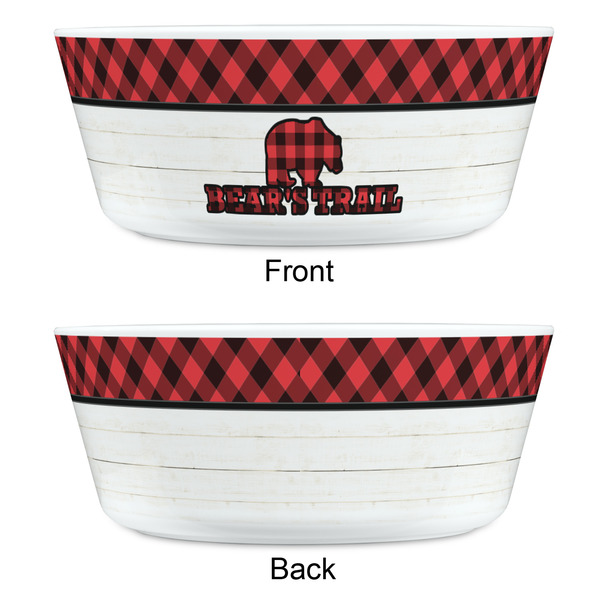 Lumberjack Plaid Kids Bowls - APPROVAL