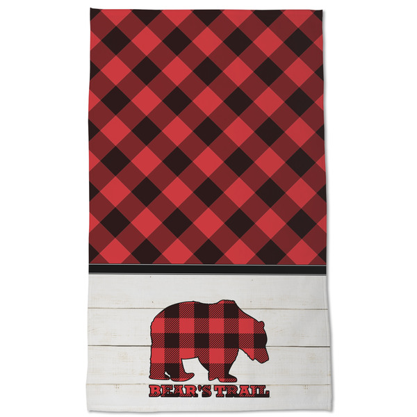 Lumberjack Plaid Kitchen Towel - Poly Cotton - Full Front