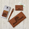 Lumberjack Plaid Leather Phone Wallet, Ladies Wallet & Business Card Case