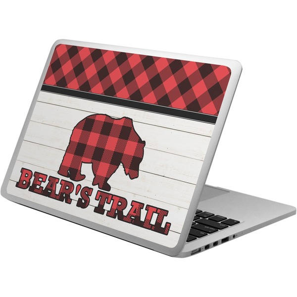 Custom Lumberjack Plaid Laptop Skin - Custom Sized (Personalized)