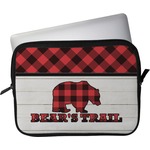 Lumberjack Plaid Laptop Sleeve / Case - 13" (Personalized)