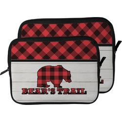 Lumberjack Plaid Laptop Sleeve / Case (Personalized)