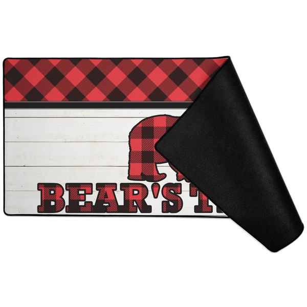 Lumberjack Plaid Large Gaming Mats - FRONT W/ FOLD