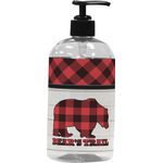 Lumberjack Plaid Plastic Soap / Lotion Dispenser (Personalized)