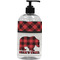 Lumberjack Plaid Plastic Soap / Lotion Dispenser (Personalized)