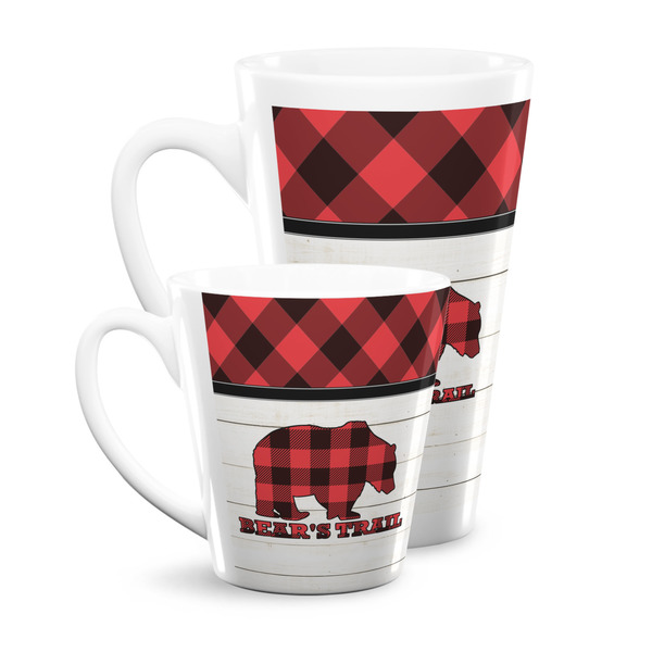 Lumberjack Plaid Latte Mugs Main
