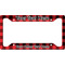 Lumberjack Plaid License Plate Frame - Style A (Personalized)