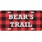 Lumberjack Plaid Front License Plate (Personalized)