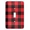 Lumberjack Plaid Light Switch Cover (Single Toggle)