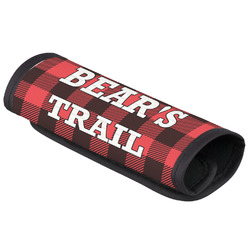 Lumberjack Plaid Luggage Handle Cover (Personalized)