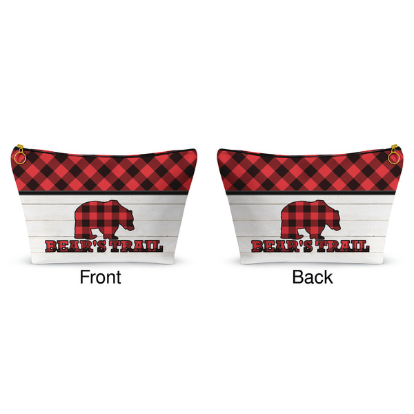 Lumberjack Plaid Makeup Bag (Front and Back)