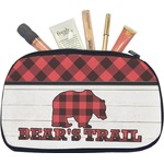 Lumberjack Plaid Makeup / Cosmetic Bag - Medium (Personalized)