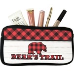 Lumberjack Plaid Makeup / Cosmetic Bag (Personalized)