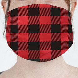 Lumberjack Plaid Face Mask Cover (Personalized)