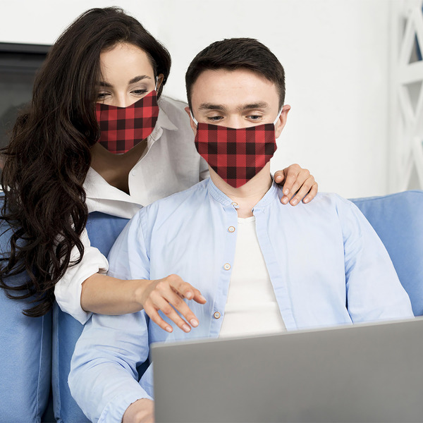 Lumberjack Plaid Mask1 Adult Lifestyle