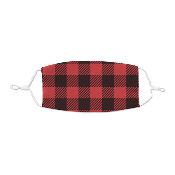 Custom Lumberjack Plaid Kid's Cloth Face Mask - XSmall