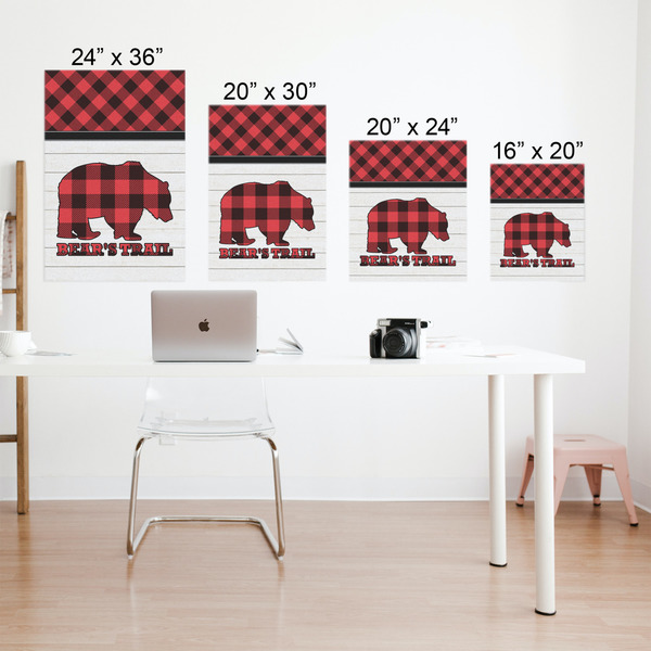 Lumberjack Plaid Matte Poster - Sizes