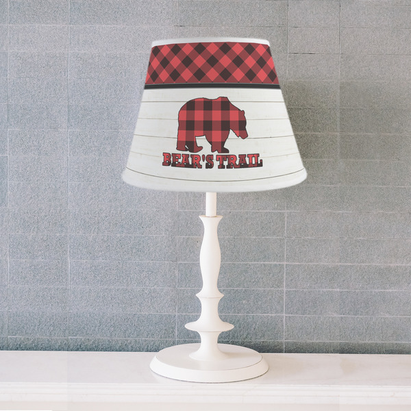 Lumberjack Plaid Poly Film Empire Lampshade - Lifestyle