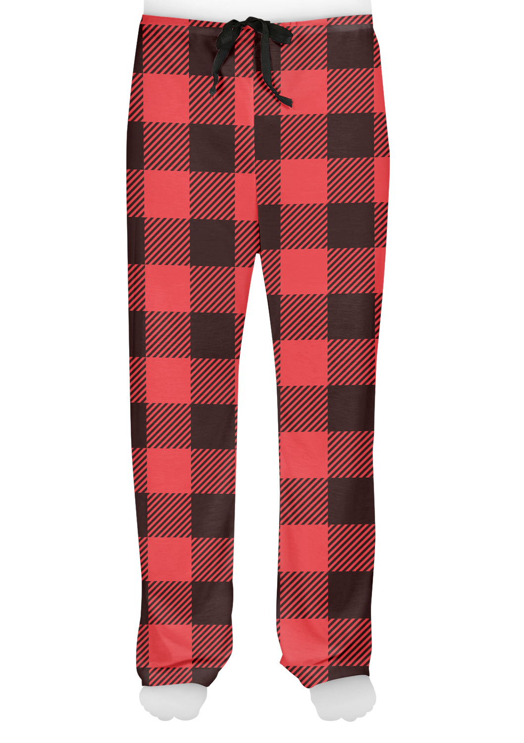 Custom Lumberjack Plaid Mens Pajama Pants | YouCustomizeIt