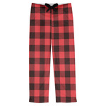 Lumberjack Plaid Mens Pajama Pants - XS