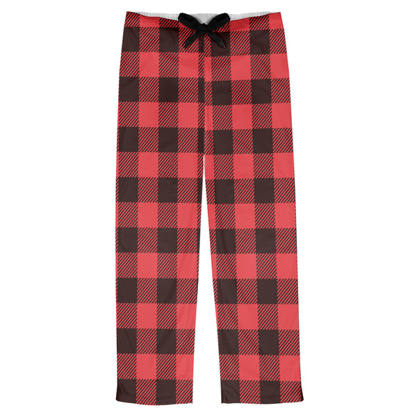 Custom Lumberjack Plaid Mens Pajama Pants - XS