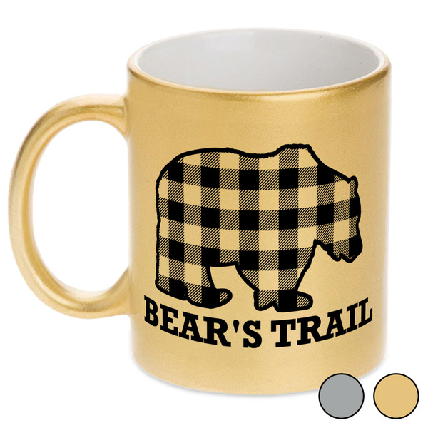 Lumberjack Plaid Metallic Mugs