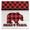 Lumberjack Plaid Microfiber Dish Towel (Personalized)