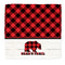 Lumberjack Plaid Microfiber Dish Rag (Personalized)