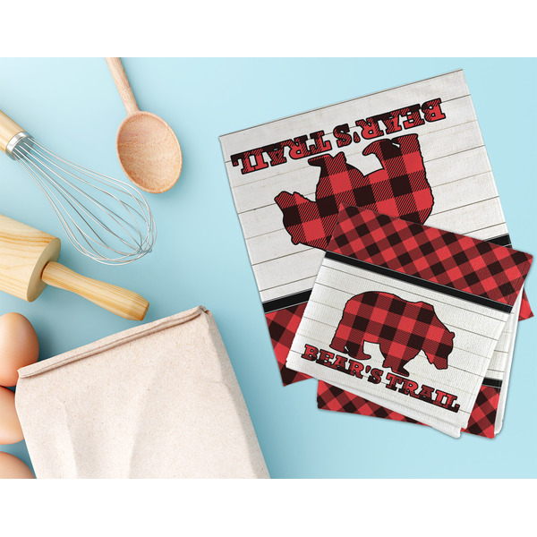 Lumberjack Plaid Microfiber Dish Rag - LIFESTYLE