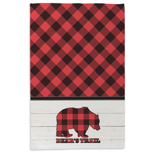 Lumberjack Plaid Microfiber Dish Towel - APPROVAL