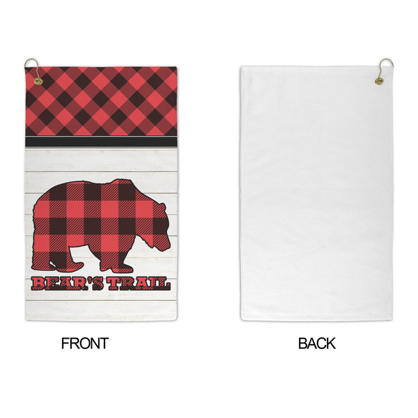 Lumberjack Plaid Microfiber Golf Towels - APPROVAL