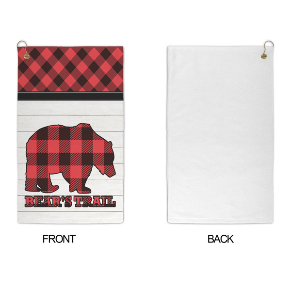 Lumberjack Plaid Microfiber Golf Towels - APPROVAL