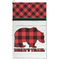Lumberjack Plaid Microfiber Golf Towel - Large (Personalized)