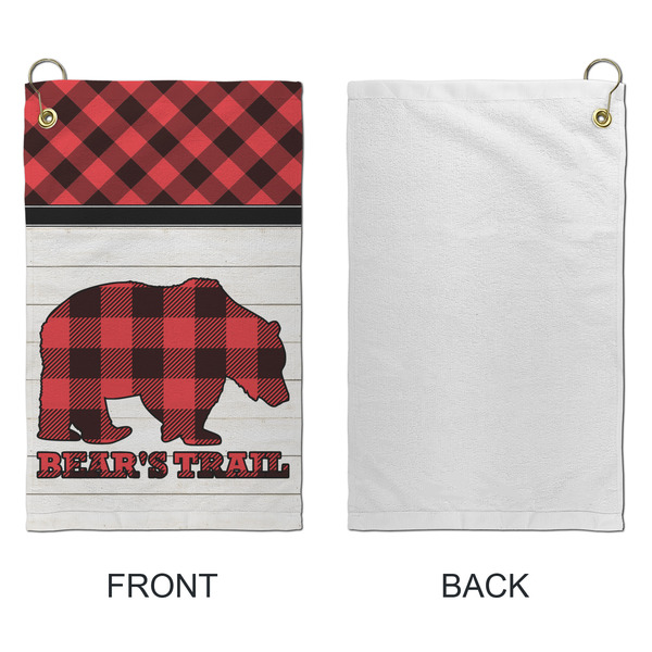 Lumberjack Plaid Microfiber Golf Towels - Small - APPROVAL