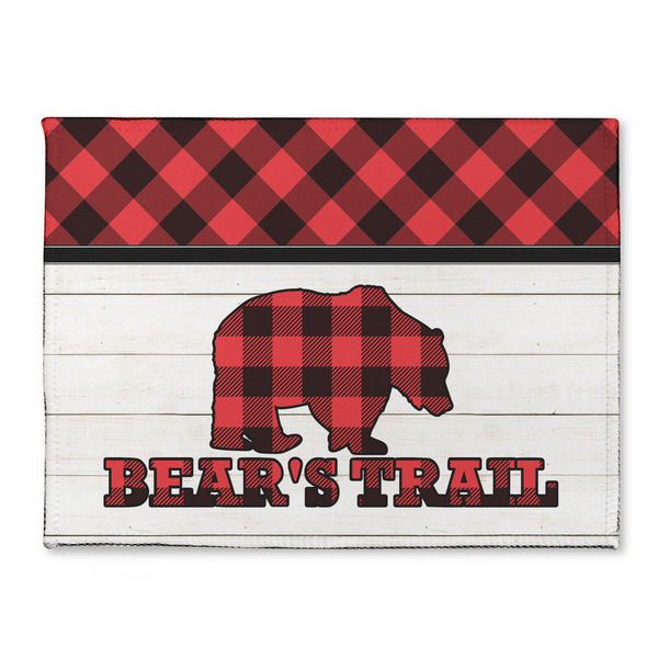 Custom Lumberjack Plaid Microfiber Screen Cleaner (Personalized)