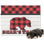 Lumberjack Plaid Dog Blanket - Large (Personalized)
