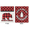 Lumberjack Plaid Minky Blanket - 50"x60" - Double Sided - Front & Back